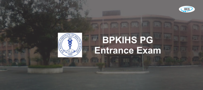 BPKIHS PG entrance exam